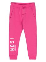 DSQUARED2 KIDS pantalon de jogging à logo Icon - Rose - thumbnail