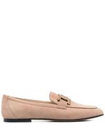 Tod's mocassins à détail de chaîne - Tons neutres