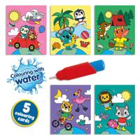 SES kleuren met water kleurboek - op reis SES kleuren met water kleurboek - op reis