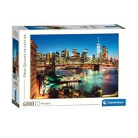 Clementoni puzzel brooklyn bridge lights, 6000st.