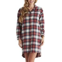 Damella Flannel Check Nightshirt * Actie *