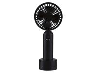SILVERCREST Accu-handventilator (Zwart) SILVERCREST Accu-handventilator (Zwart)