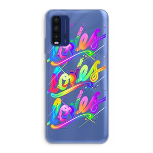 Loves: Xiaomi Redmi 9T Transparant Hoesje
