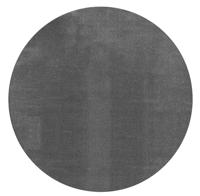 Karpet24 Loft - Luxe, Fluweelzacht Effen Vloerkleed in Antraciet, Modern & Stijlvol-Ø 160 cm rond
