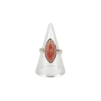 Zilveren Ring Rhodochrosiet (Maat 16,5)