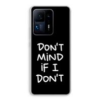 Don't Mind: Xiaomi Mi Mix 4 Transparant Hoesje Don't Mind: Xiaomi Mi Mix 4 Transparant Hoesje