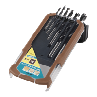 Wolfcraft Houtspiraalboorset | Ø3-10mm | 6-delig | 1 set - 7108000 Wolfcraft Houtspiraalboorset | Ø3-10mm | 6-delig | 1 set - 7108000