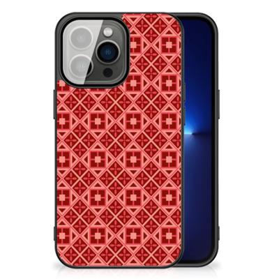 iPhone 13 Pro Back Case Batik Rood