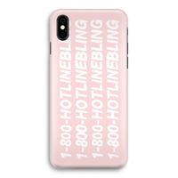 Hotline bling pink: iPhone X Volledig Geprint Hoesje