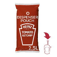 Heinz sauce o mat tomato ketchup (3x 2.5liter)