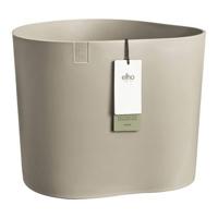 Elho Eden Aquacare Low 40 - Zacht taupe - L 44 x B x H 35 cm - Binnen en Buiten - 100% gerecycled