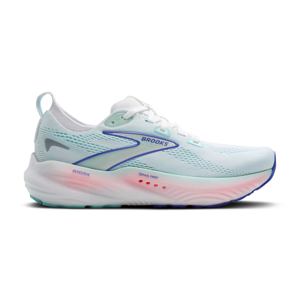 Brooks Glycerin 22 hardloopschoenen white/limpet shell/amparo blue dames 42