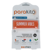 Anti mug armband volwassenen oranje 1 Stuks