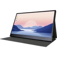 Denver PMO-15602 LED-monitor Energielabel C (A - G) 39.6 cm (15.6 inch) 1920 x 1080 Pixel 16:9 USB-C, Mini-HDMI, Hoofdtelefoonaansluiting IPS LED