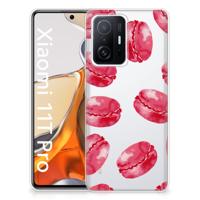 Xiaomi 11T | 11T Pro | Siliconen Case | Pink Macarons
