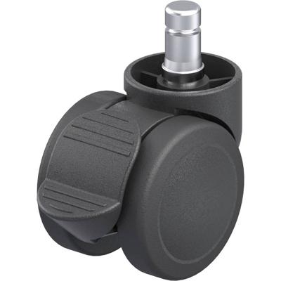 Blickle LKDB-PUA 50G-RA-ES Kunststof dubbel zwenkwiel Wieldiameter: 50 mm Draagvermogen (max.): 50 kg 1 stuk(s)