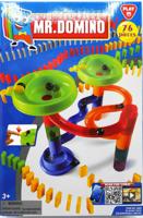 Playgo knikker en dominospel samen in 1 set