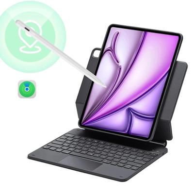 iPad Air 13ʺ (2024) Rebound Magnetic Keyboard Case 360 Pencil Bundle - US Layout-White