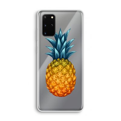 Grote ananas: Samsung Galaxy S20 Plus Transparant Hoesje