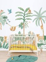 Behang Avontuur in de jungle LILIPINSO groen Behang Avontuur in de jungle LILIPINSO groen
