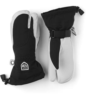 Hestra Heli Ski 3 Vinger Handschoen Dames Black / Offwhite 5