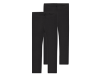 esmara 2 Kinder leggings (Zwart, 134/140)