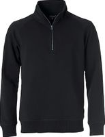 SALE! Clique 021043 Classic half zip - Zwart - Maat S - thumbnail