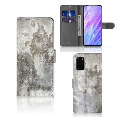 Samsung Galaxy S20 Plus | Bookcase | Beton Print