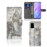 Samsung Galaxy S20 Plus | Bookcase | Beton Print