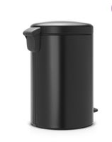 Brabantia 114106 vuilnisbak 20 l Rond Zwart - thumbnail