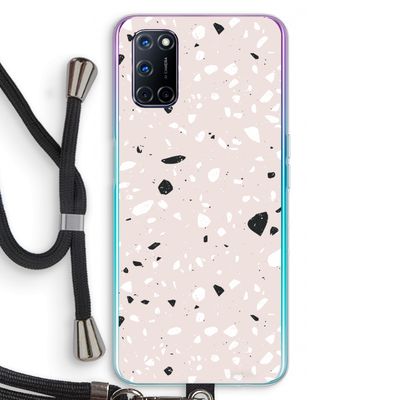 Terrazzo N°20: Oppo A52 Transparant Hoesje met koord