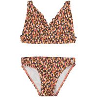 Quapi Meisjes bikini - Vlinder - AOP Multi stippen - thumbnail