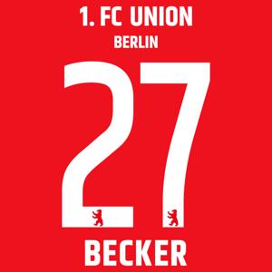 Becker 27 (Officiële Union Berlin Bedrukking 2023-2024)