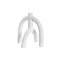 Kroonkandelaar DKD Home Decor Scandi 21,5 x 21,5 x 23 cm Wit Hars