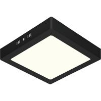 LED Paneel 30x30cm 24W Natuurlijk Wit 4200K Mat Zwart Aluminium