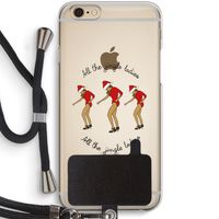 Jingle Ladies: iPhone 6 / 6S Transparant Hoesje met koord