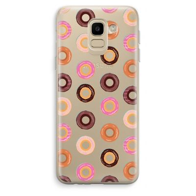 Donuts: Samsung Galaxy J6 (2018) Transparant Hoesje