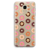 Donuts: Samsung Galaxy J6 (2018) Transparant Hoesje