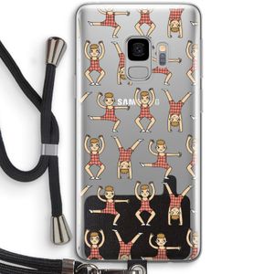 Gymboys: Samsung Galaxy S9 Transparant Hoesje met koord