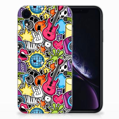 Apple iPhone Xr | Sillicone Back Cover | Punk Rock Apple iPhone Xr | Sillicone Back Cover | Punk Rock