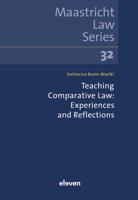 Teaching Comparative Law: Experiences and Reflections - K. Boele-Woelki - ebook