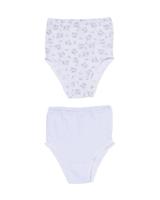 HEMA Damesslips - 2 Stuks Wit (wit)