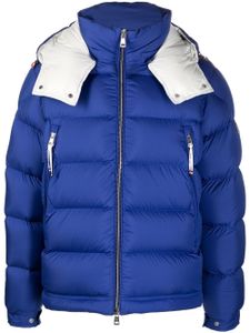 Moncler doudoune à fermeture zippée - Bleu