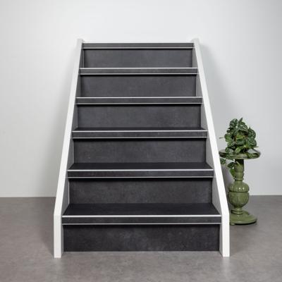 Anthracite Stone | pvc | doe-het-zelf traprenovatie set