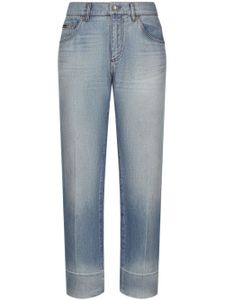 Dolce & Gabbana jean à coupe droite - Bleu