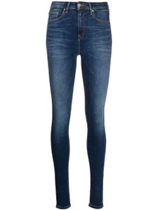 Tommy Hilfiger jean skinny à effet délavé - Bleu