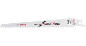 Bosch Accessories 2608656259 Reciprozaagblad S 611 DF, Heavy for Wood and Metal, verpakking van 100 stuks Zaagbladlengte 150 mm 100 stuk(s)