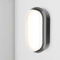 HOFTRONIC™ C-Series - LED Plafondlamp zwart ovaal - Wandlamp - Scheepslamp - IP54 - 18W - 1830lm - 4000K neutraal wit - voor binnen en buiten