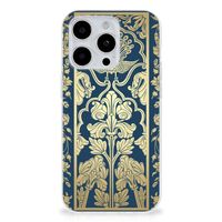 iPhone 15 Pro Max TPU Case Beige Flowers - thumbnail