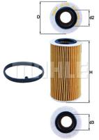 Oliefilter MAHLE, Diameter (mm)63,5mm, u.a. für Volvo, BMW - thumbnail